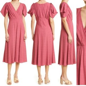 Ted Baker London Tulipi Panelled Midi Dress